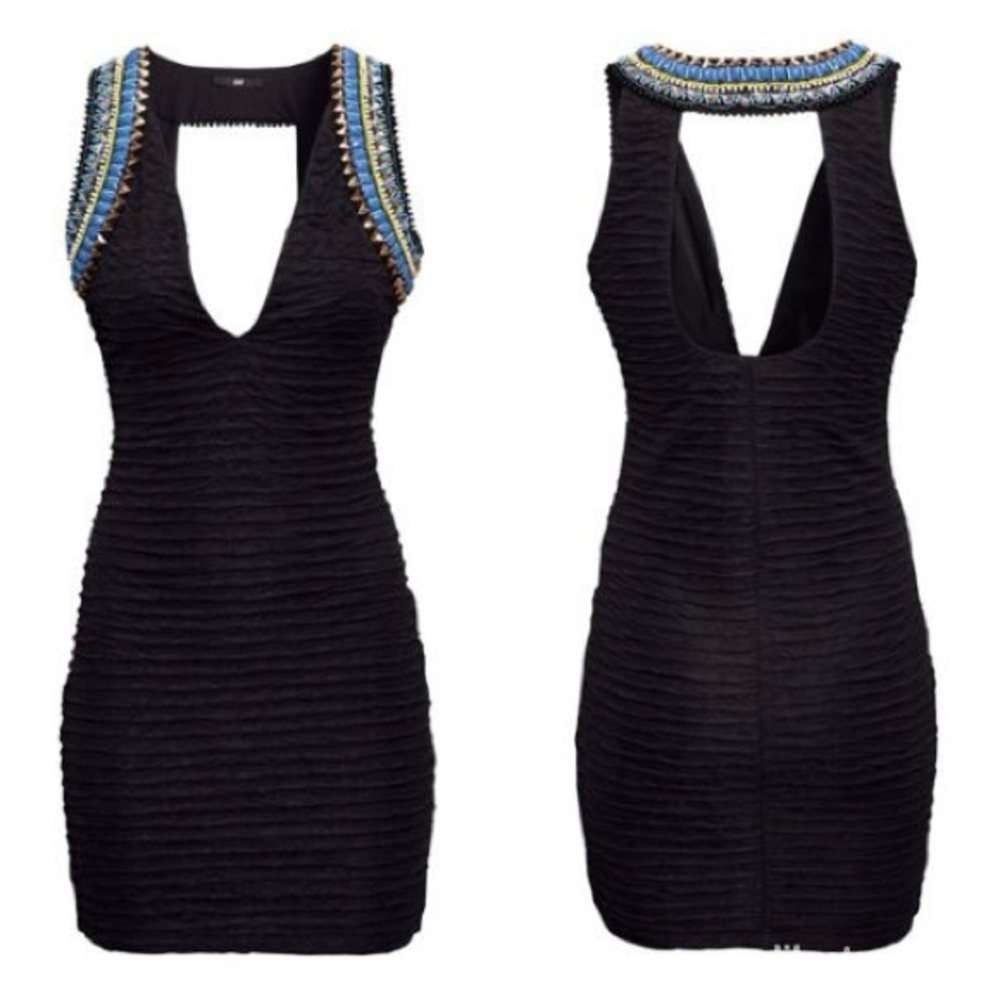 NWT Beyoncé x H&M: Embellished Bodycon Dress